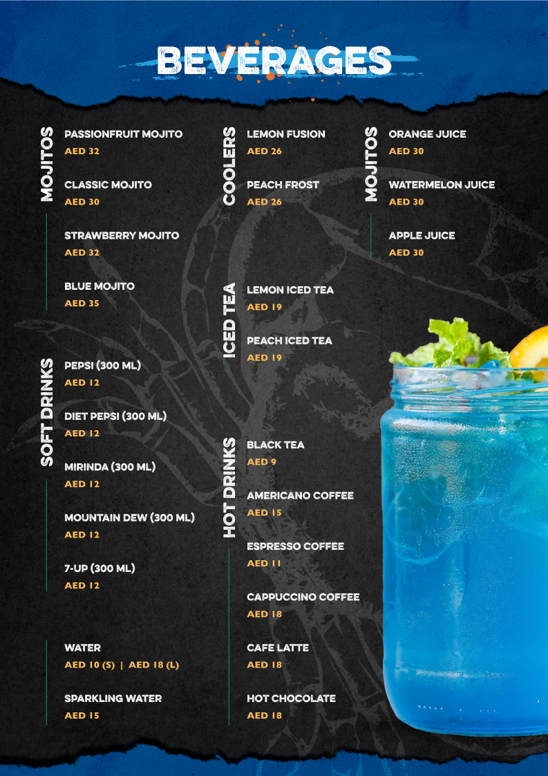 Menu Mr.crab Restaurant-3