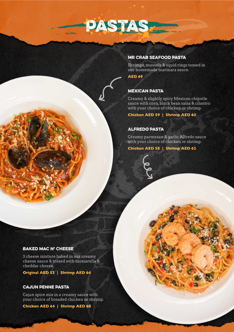 Menu Mr.crab Restaurant-5